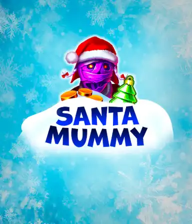 Познакомьтесь с уникальный слот "Santa Mummy" от Belatra, где Санта-мумия привносит праздничное настроение. На изображении изображена персонаж в образе Санты, окруженная снежными хлопьями. Она напоминает атмосферу зимних праздников. Название игры "Santa Mummy" выделено крупными белыми буквами на снежном фоне.